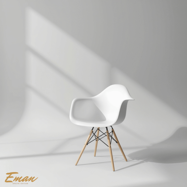 Eames DAW Replica White – Modern Eames style dining chair | My House of Furniture - Image 2