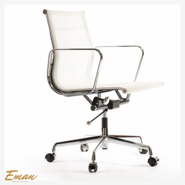 Orange EA117 Low Back Ergonomic Mesh Office Chair – Adjustable Height and Tilt - Image 2