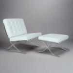 Barcelona Chair and Ottoman