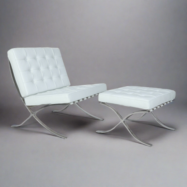 Barcelona Chair and Ottoman