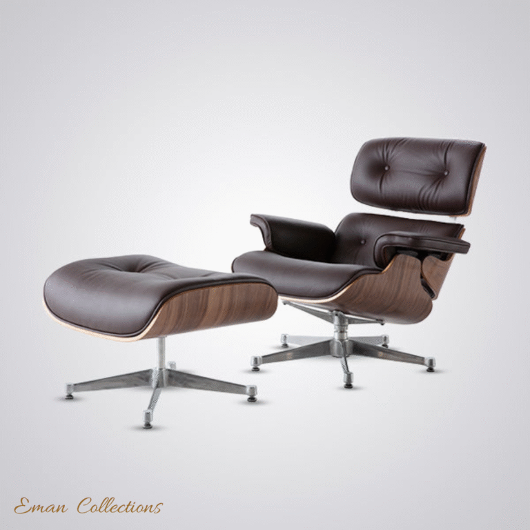 eames lounge chair and ottoman