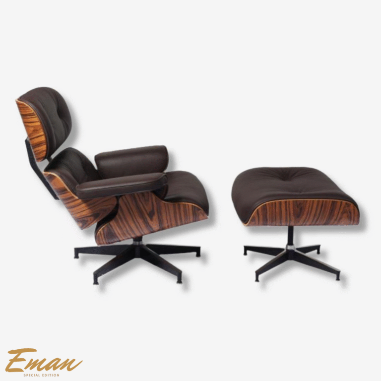 Brauner Eames Recliner Replica – Vitra Designklassiker