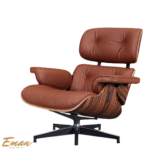 Eames Replica Armchair Hellbraun – Vitra Designklassiker aus Walnuss