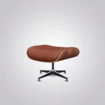 Eames recliner and ottoman dimensions diagram with measurements in cm
