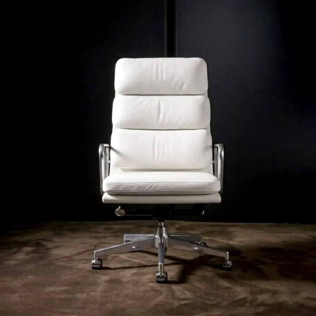 Eames style leather office chair
